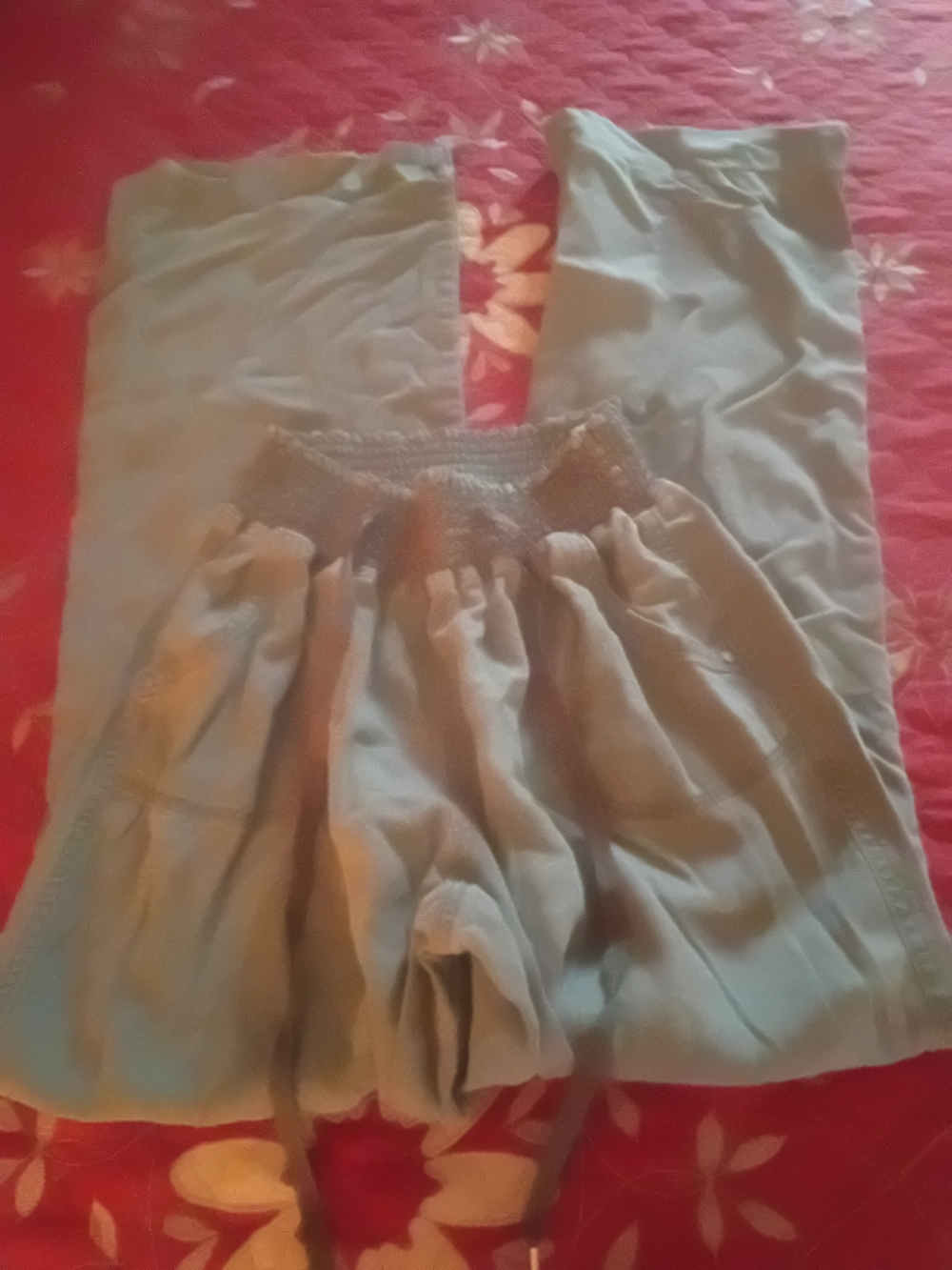 Calvin Klein Light Blue Ankle Pants